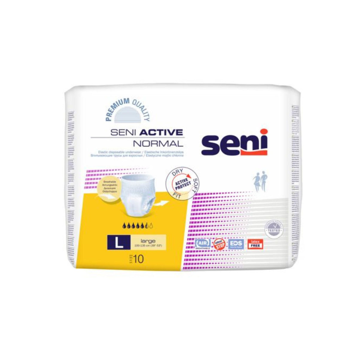 SENI Active Pants Normal, Inkontinenz-Pants – Frontida